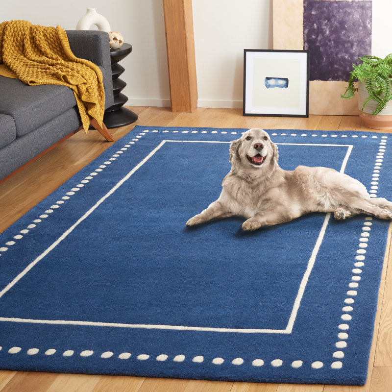 Wool Hand Tufted Area Rug, Rectangle 152 x 244 cm