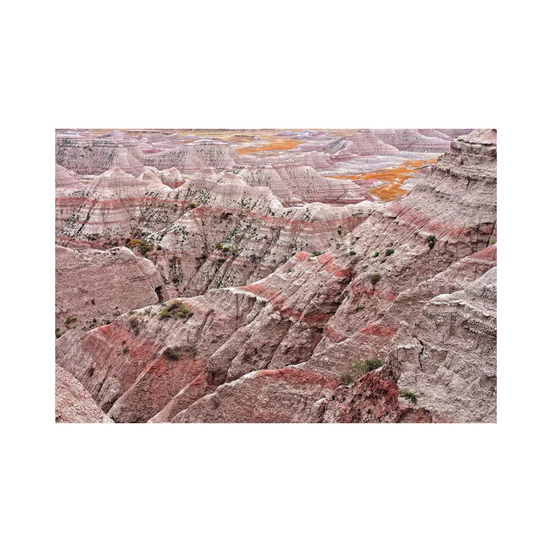 Badlands by Brian Wolf - Wrapped Canvas Print, 45.72cm H x 66.04cm W x 1.91cm D