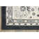 Tapis oriental gris anthracite Lamarche