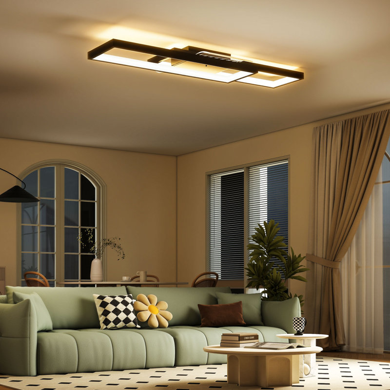 1 - Light Black LED Pendant