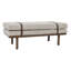 Banc rembourré Azayvion avec base en bois-1157414005