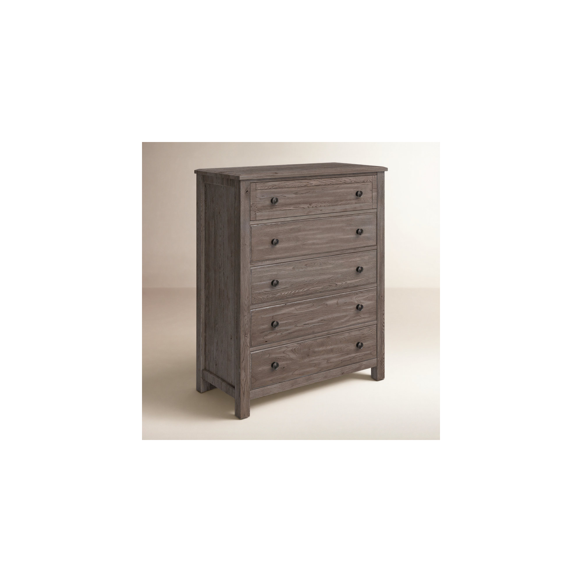 Lewin 5-Drawer Chest, Driftwood Gray