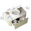 Meuble-lavabo de 91 cm (36 po) - Meuble moderne avec lavabo en céramique, tiroir en contreplaqué, grand espace de rangement et fermeture amortie.