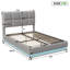 Metal Ottoman Storage Bed-710009534