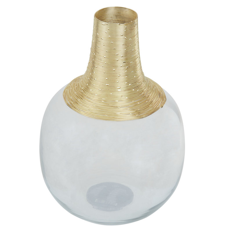 Amaari Glass Table Vase, 29cm H x 20cm W x 20cm D