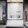 60'' - W x 66'' H Double Sliding Door Framed Tub Door with Enduro Shield