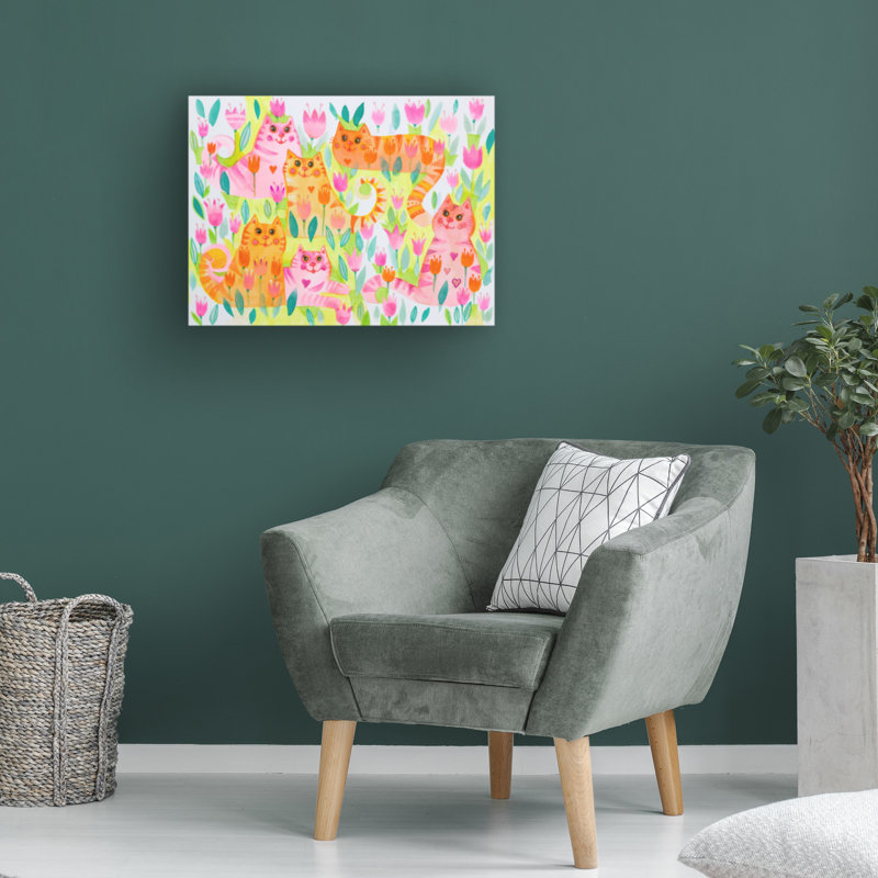 Art sur toile, tulipe de Bolana Oxana Zaika, H 18 po x l 24 po