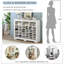 Console à chaussures 24 po, base incurvée - blanc