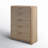 Furano Five Drawer Wood Chest