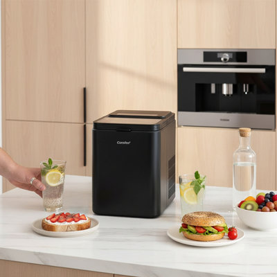Living And Home 26.5 Lb. Daily Production Cube Clear Ice Portable Ice Maker