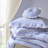 Full/Queen Comforter Featuring Double Ruffled , Soft Layered Look, Round Pillow, Breathable Fabric Bed , Pattern, Dual - Layer Ruffle, Microfiber