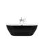Halie x Freestanding Soaking Acrylic Bathtub-782399818-782399813