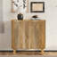 Round Wooden Coffee Table with Hidden Storage - 30.3\-1285483010