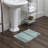 Laverne High/Low Stain/Fade Resistant Non-Slip Machine Washable Bath Mat-2010977881-2010977876