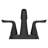 Willa Centerset Bathroom Faucet with Drain Assembly-93559658