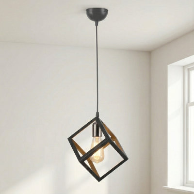 Luminaire suspendu géométrique 1 lumière Yasminda