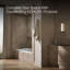 Baignoire de trempage encastrée 66 po. X 36 po. Mariposa-101378366-10978488