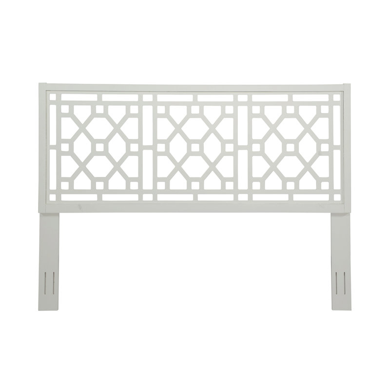 Tabor Chippendale White Headboard - King, King