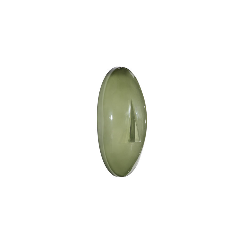 Oval Cycladic Wall Art, Blue, Green