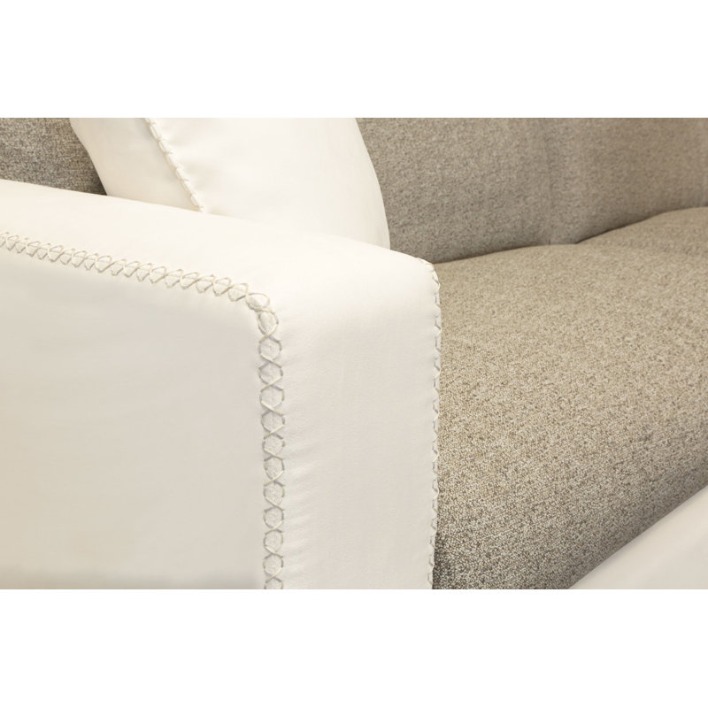 Orion Sofa, Taupe Grey (Soft Touch), Espresso