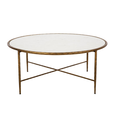 Onier Iron Coffee Table, Gold