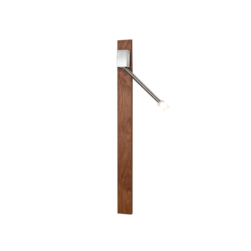 Libri Plug in Left Orientation Wall Mount, Walnut
