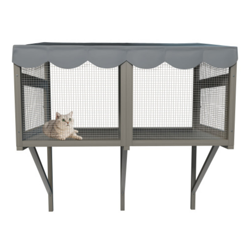 The Window-Side Cat Chalet
