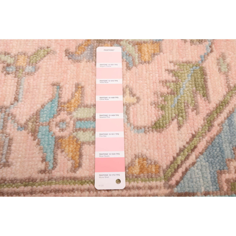 Tapis rose Jules Serapi 9 pi 0 po x 12 pi 3 po