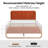 Nelsie Upholstered Platform Bed with Velvet Tufted Headboard-943182622-996180399