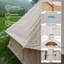 Tente de campement 4 saisons 16,4 pi Bell Green-131460185