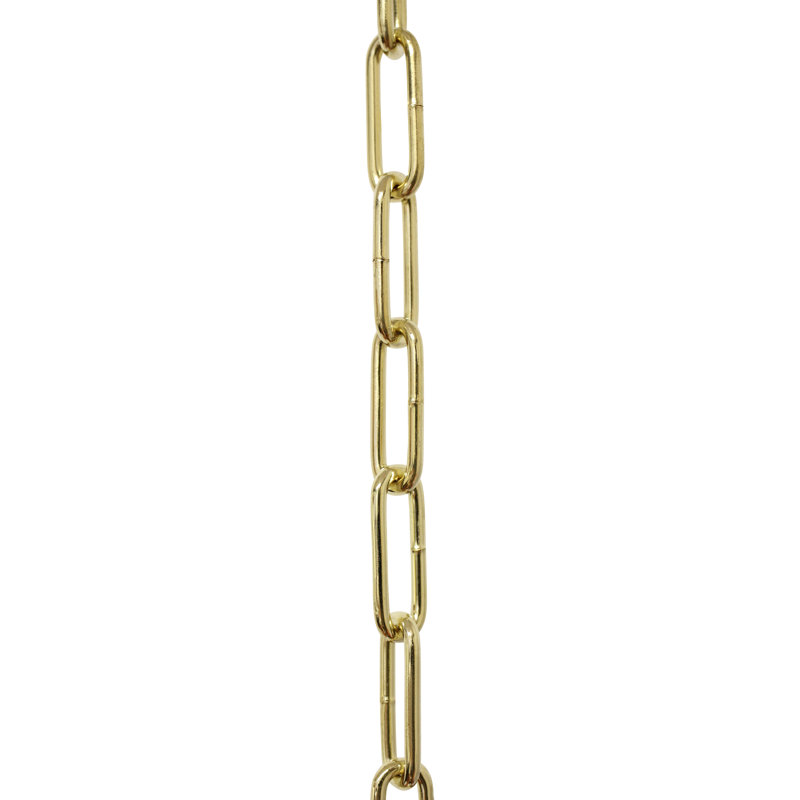 Chain or Chain Break 164 feet, Polished Brass