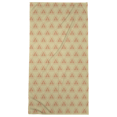 Serviette de plage d’arbre minimaliste classique Barbra