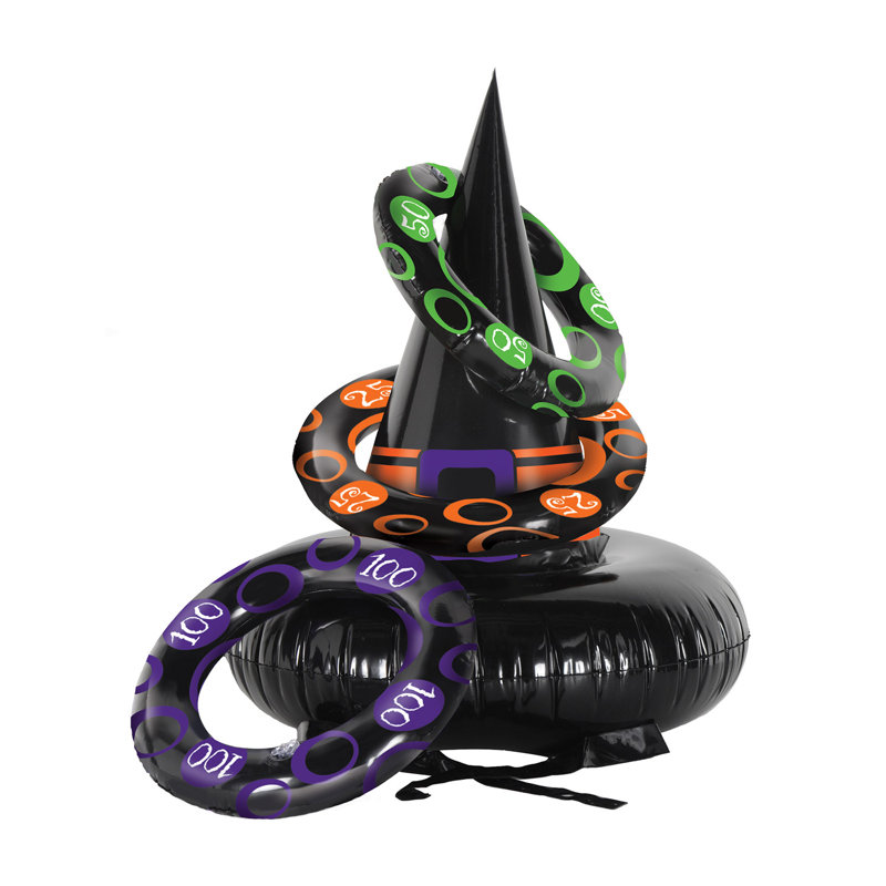 Anneau de sorcière d'Halloween gonflable