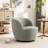 Nen Upholstered Swivel Accent Chairs, Boucle Swivel Barrel Chair, Accent Arm Chairs for Small Space-958135544