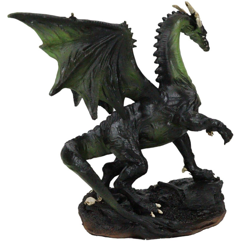 Figurine de dragon minuit céleste Decklyn Ebros