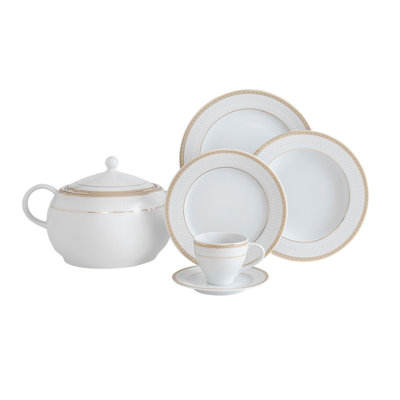Service de table 84 pièces, service pour 12 Owings