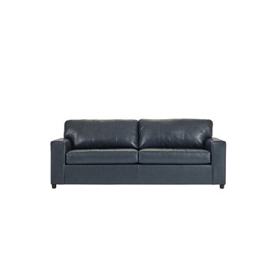 Canapé en cuir véritable 85 po Ilmo