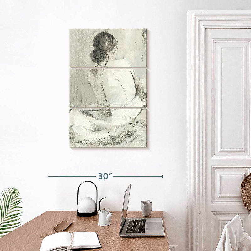 Leisha Evening Neutral, 32" H x 20" W