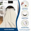Tapis contemporain lavable avec support TPR-133475562-133475568