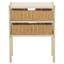 Table d'appoint 2 tiroirs Assanti-1992360594
