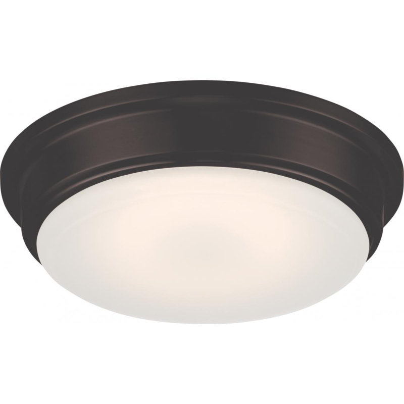Firenze LED Flush Mount, Mahogany Bronze