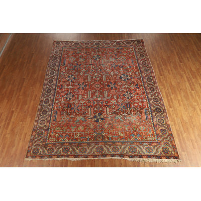 Pre-1900 Vegetable Dye Traditional Area Rug 9x12