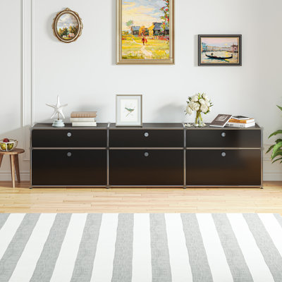 Rangement avec table de chevet et tiroir