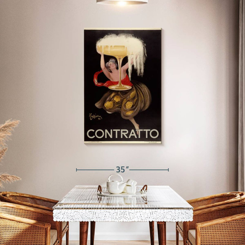 Contratto, 45" H x 30" W