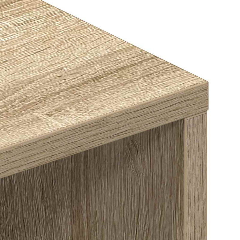 Shalo Unfinished TV Stand, Sonoma Oak, 100cm