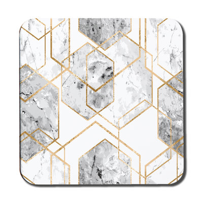 Square 6 Piece Coaster Set
