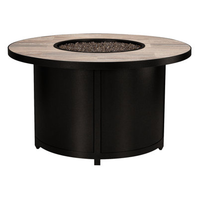 Capri Iron Outdoor Fire Pit Table