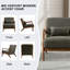 Chaise d'appoint rembourrée Mid-Century de 25,78 po de large Cashel avec coussin supplémentaire (ensemble de 3)-109608697