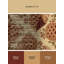 Tapis moelleux moelleux et moelleux à motif de cerises et de cerises en brun - beige-328980940