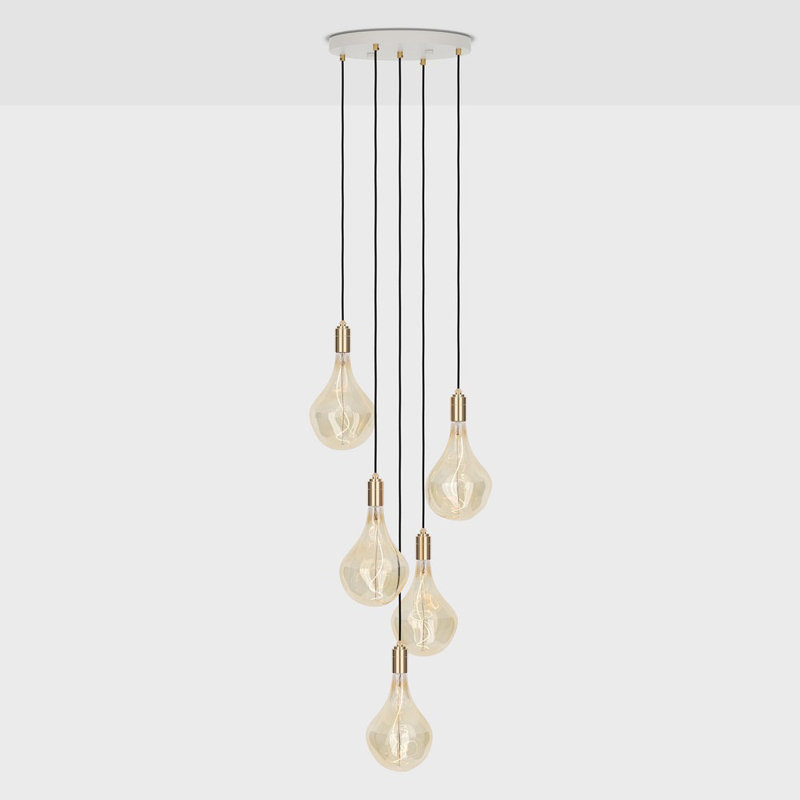 1 - Light Pendant, Brass